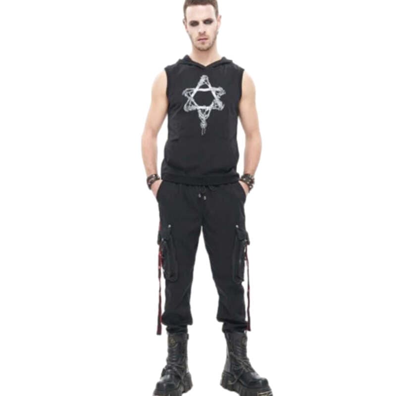 Pantalon Cargo Rock Métal