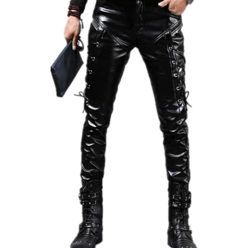 Pantalon Gothique Homme en Simili
