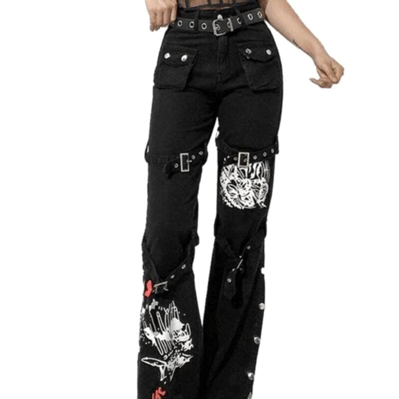 Pantalon Steampunk Cyber Gothique