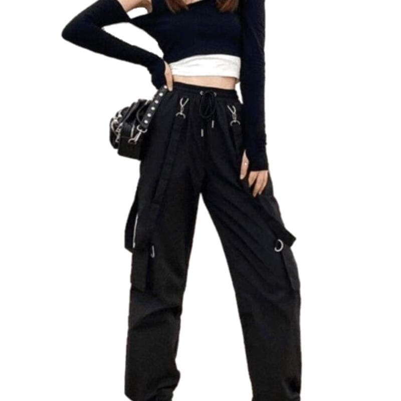 Pantalon Large Steampunk Gothique
