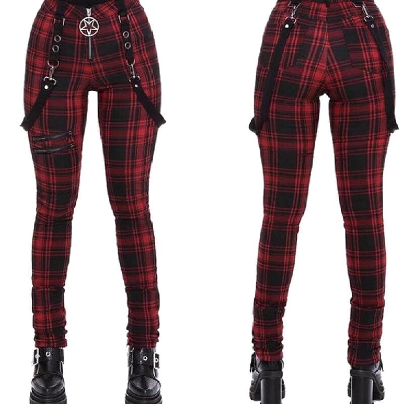 Pantalon Steampunk Carreaux