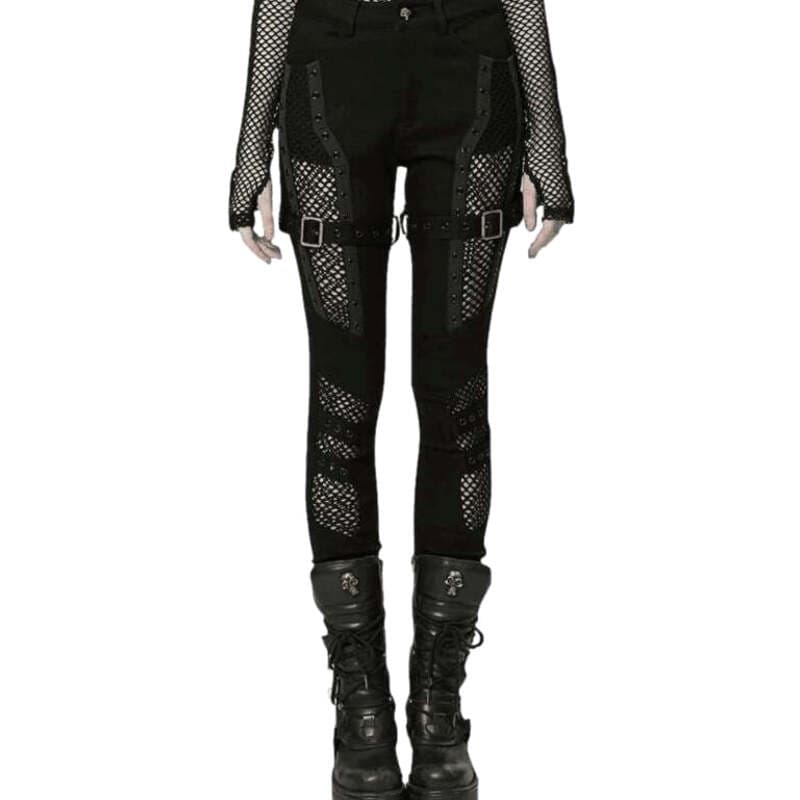 Pantalon Punk Femme
