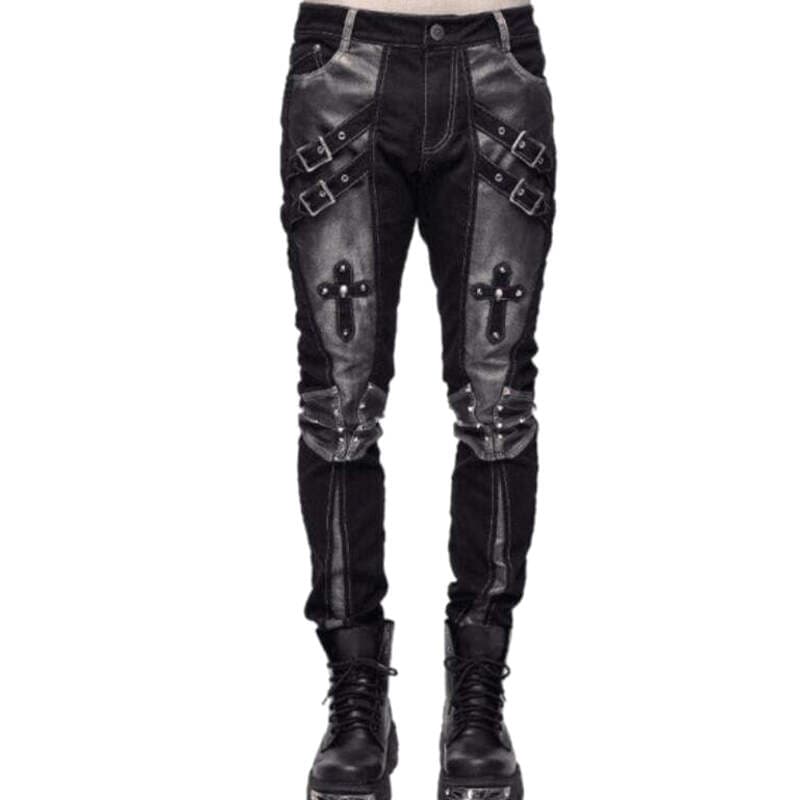 Pantalon Steampunk Rock Homme