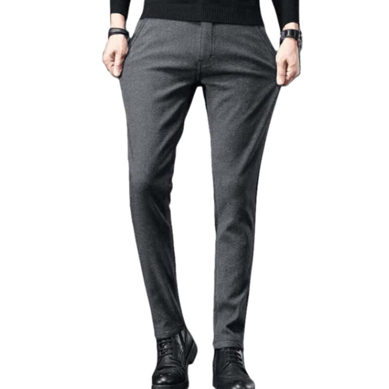 Pantalon Tweed Gris Homme
