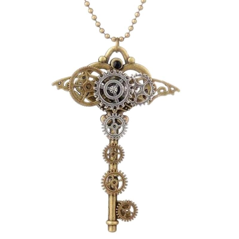 Pendentif Clé Steampunk