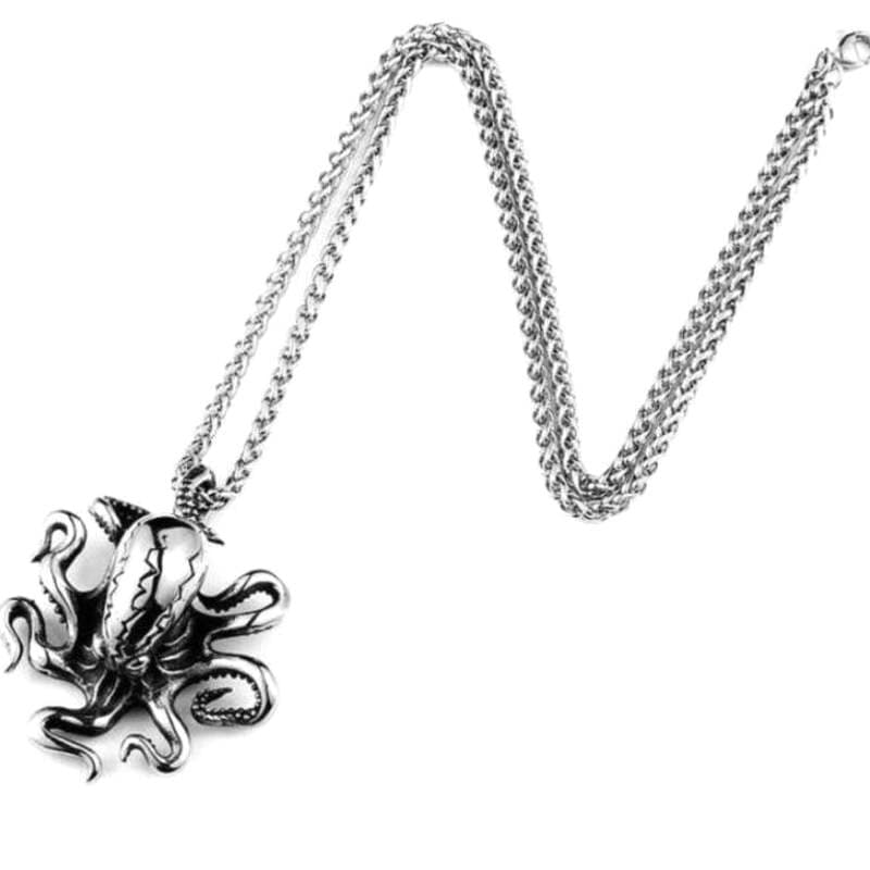 Pendentif Poulpe Steampunk