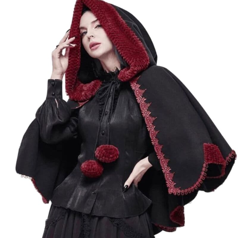 Petite Cape Femme Style Victorien