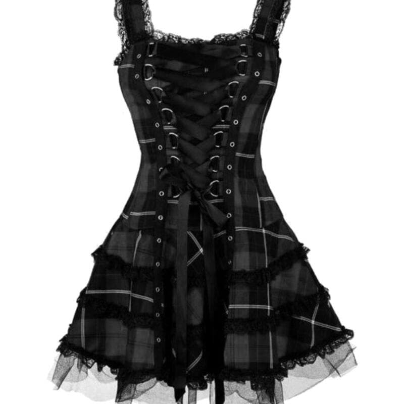 Robe Steampunk Écossaise Gothique