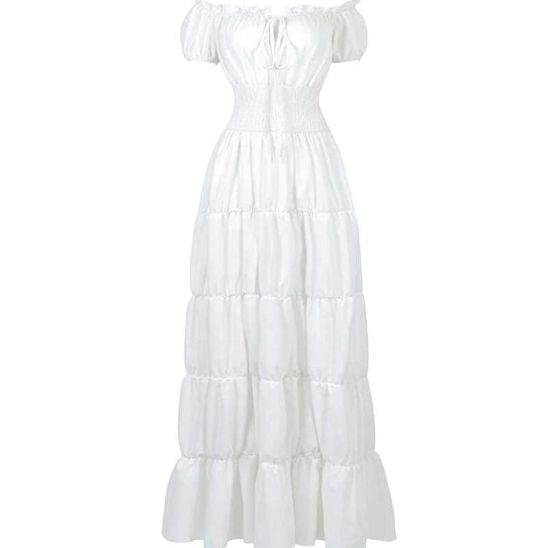 Robe Steampunk Blanche
