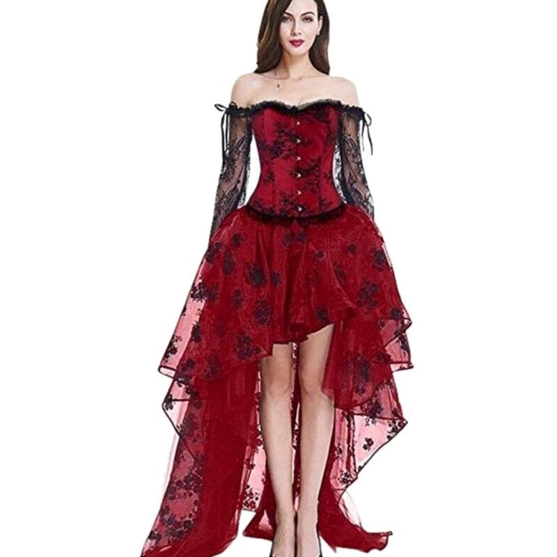 Robe Steampunk Rouge