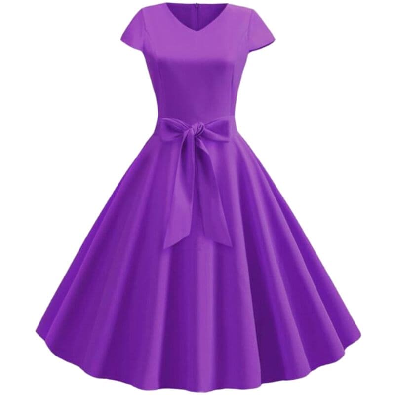 Robe Vintage Violette