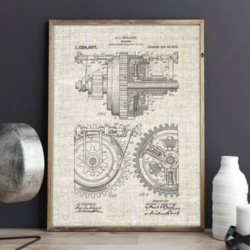 Tableau Design Engrenage