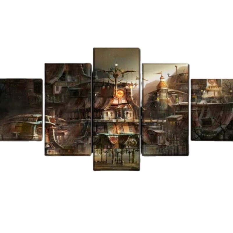 Tableau Paysage Fantastique
