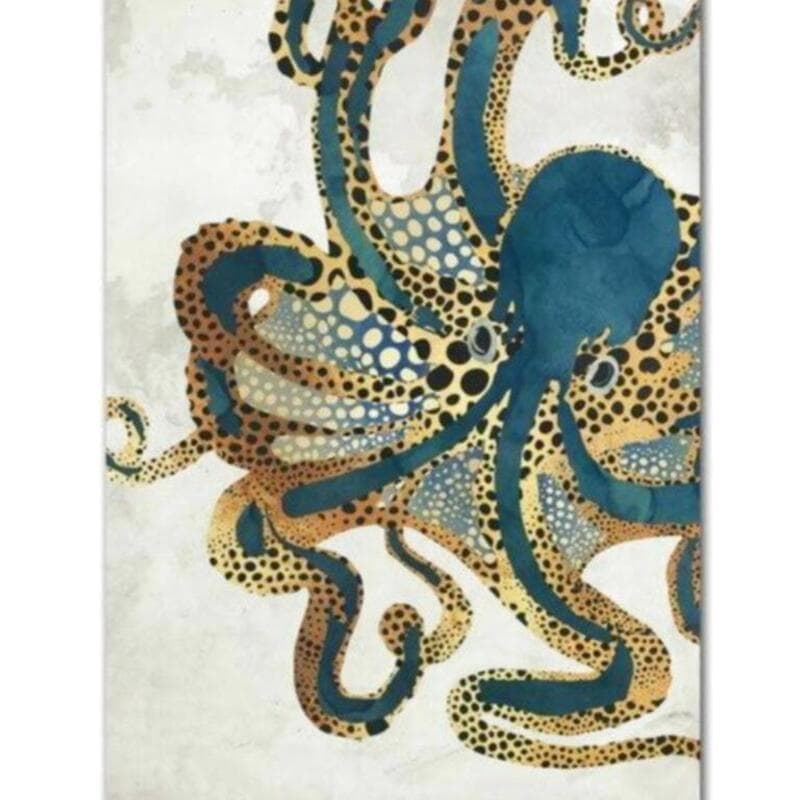 Tableau Steampunk Pieuvre