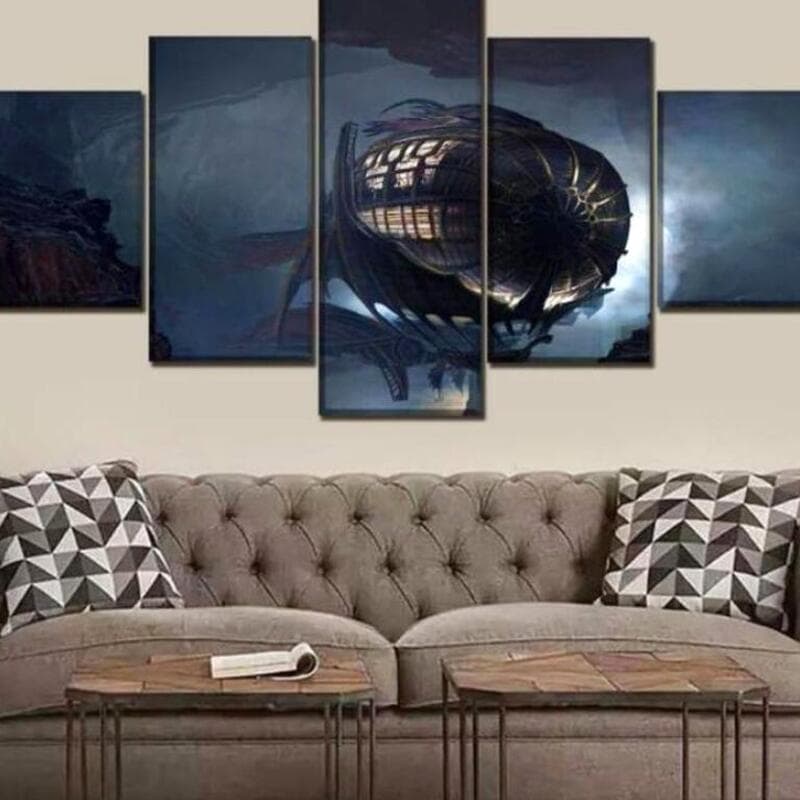 Tableau Steampunk Zeppelin