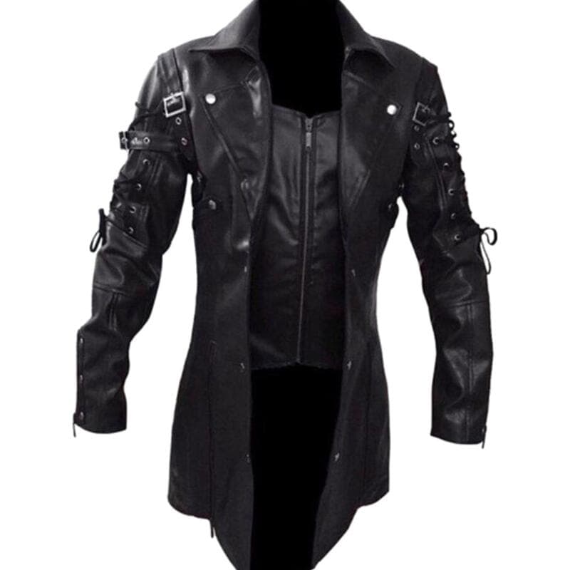 Veste Steampunk Gothique en PU