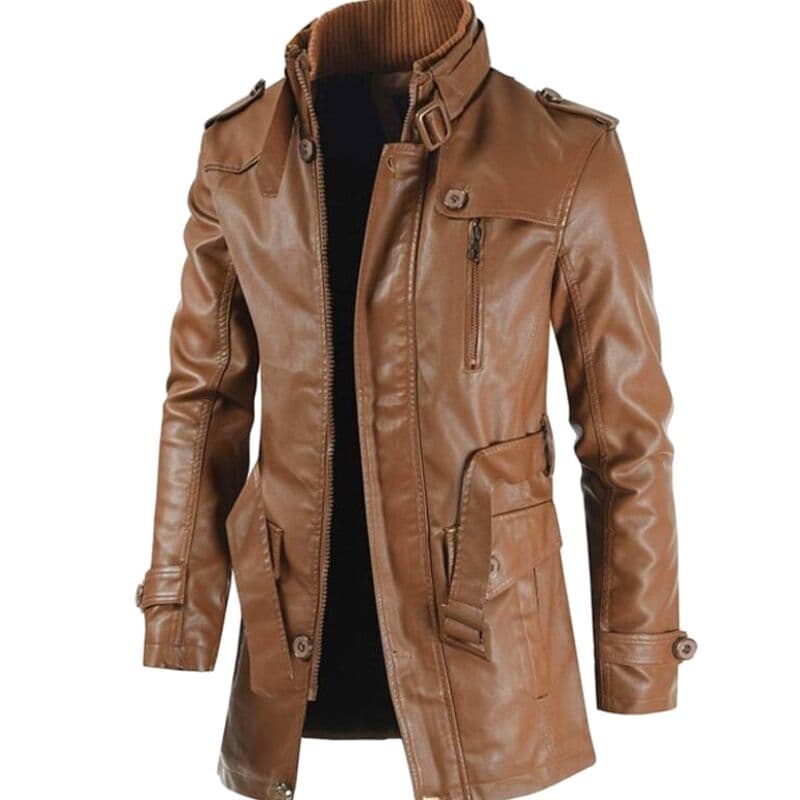 Veste Steampunk Homme en PU