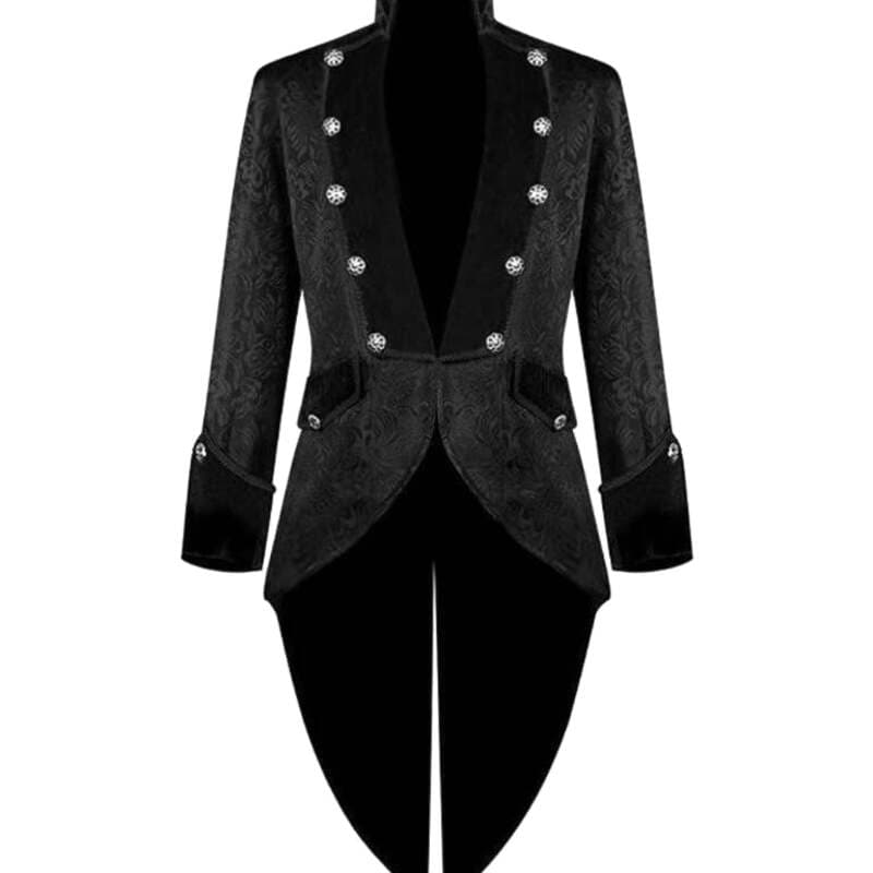 Veste Steampunk Gothique en Queue de Pie