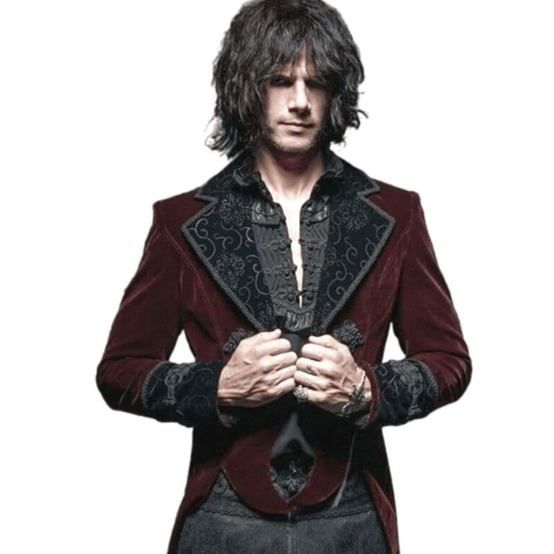 Veste Steampunk Homme Gothique Victorienne