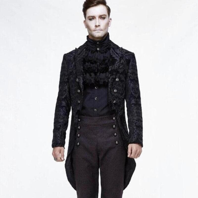 Veste Steampunk Gothique Noire