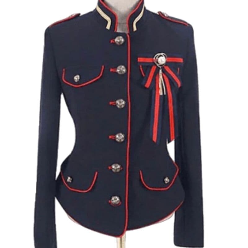 Veste Militaire Gothique Femme