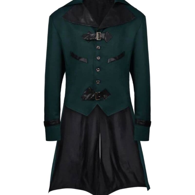 Veste Verte Steampunk