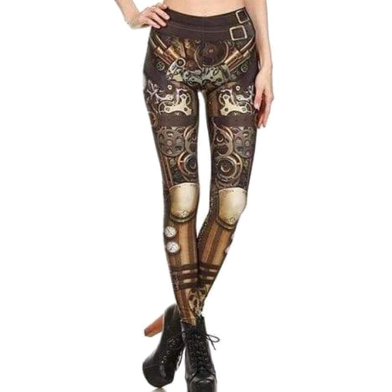Legging Steampunk Engrenage